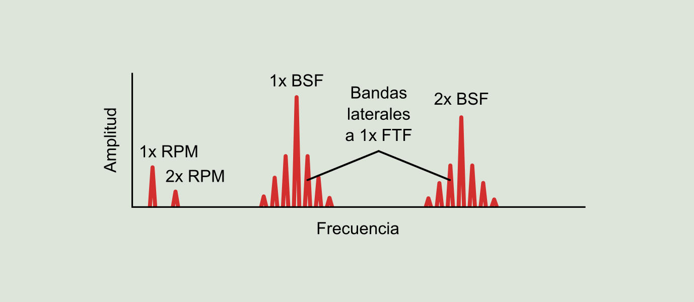 Figura 9.5: Fallo en el elemento rodante